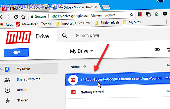 Το αρχείο PDF αποθηκεύτηκε στο λογαριασμό του Google Drive