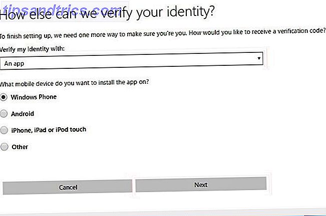 Activer l'authentification à deux facteurs: vérifiez le compte Microsoft