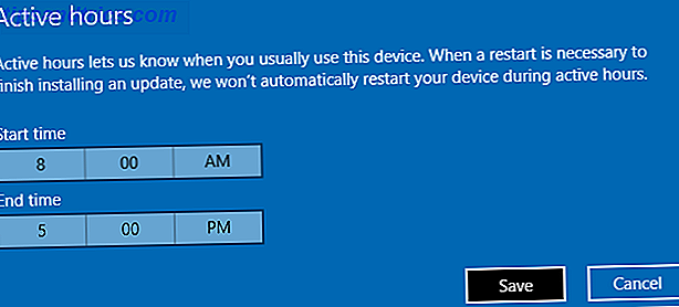 Horas activas de Windows 10