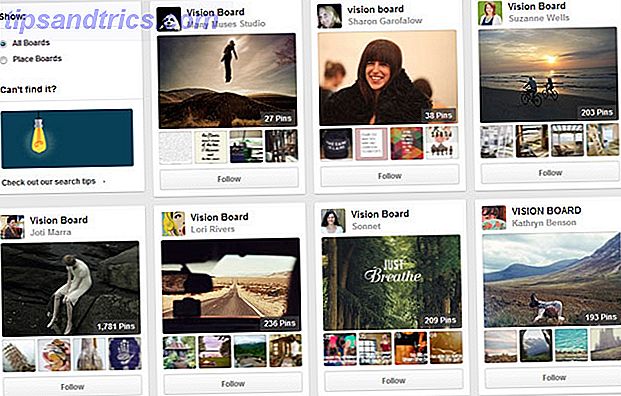 Pinterest - Vision Board