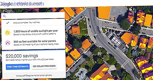 Google Project Sunroof Información rápida