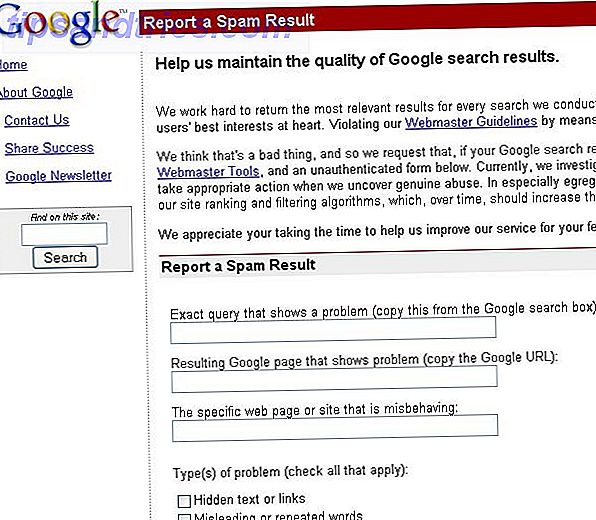 Comment faire pour supprimer les informations personnelles fausses sur Internet googlespam1
