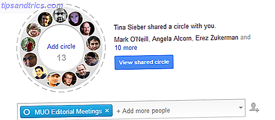 cómo usar los círculos de google