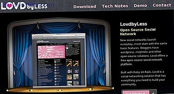 lovdbyless - λογισμικό κοινωνικού δικτύου ανοιχτού κώδικα
