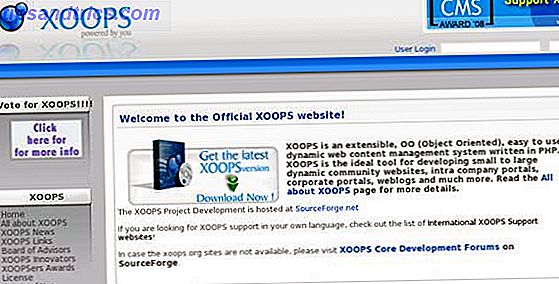 xoops - meilleur script de réseau social open source
