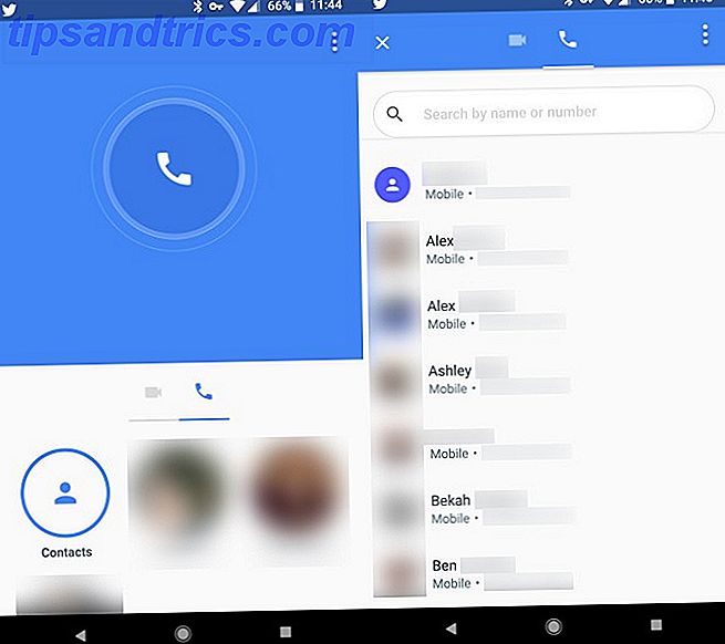 Contacts Google Duo