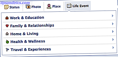 Een paar dingen die u misschien niet weet over de tijdlijn [Wekelijkse Facebook-tips] Facebook Voeg Life Event toe