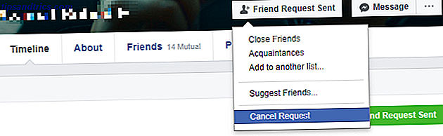 Facebook vennsforespørsler: Unskrevne regler og skjulte innstillinger Facebook Cancel Friend Request