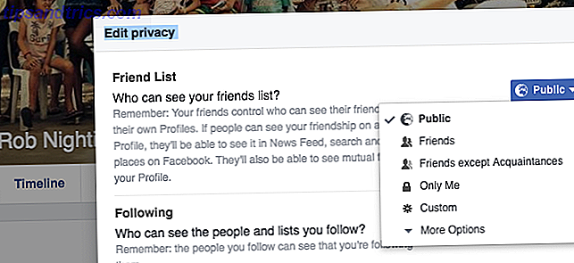 Trucos y características de Facebook - Lista de amigos privados