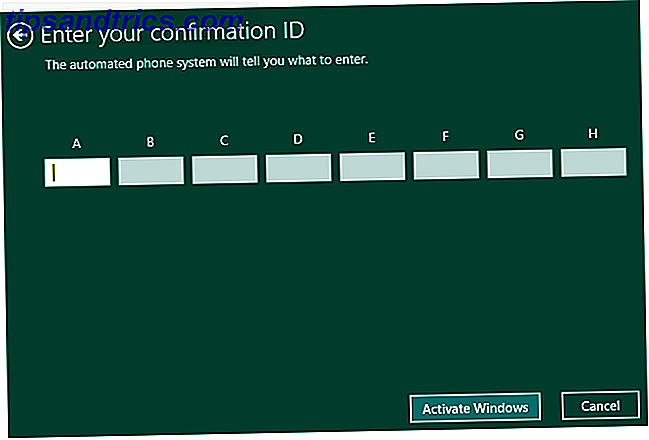 Windows 10 Confirmation ID