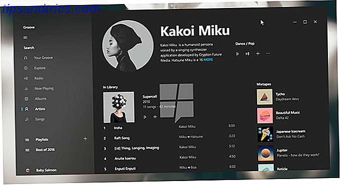 NEON Is de nieuwe metro: hoe Windows 10 zijn uiterlijk zal veranderen, projecteer neon-groove