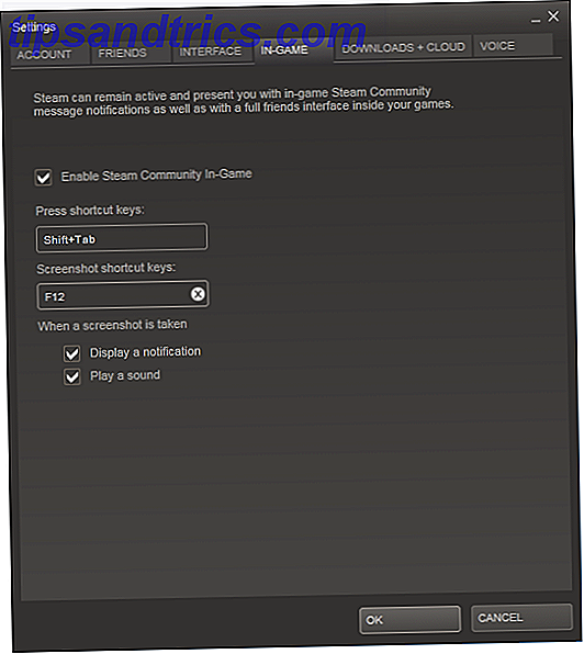 Configurar una tecla de método abreviado para captura de pantalla en Steam