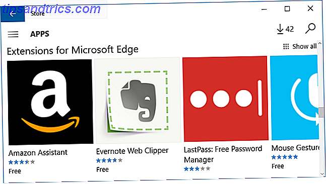 Επεκτάσεις Microsoft Edge Windows Store