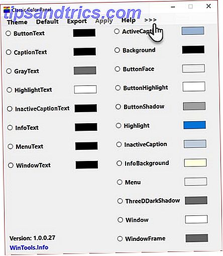 Comment personnaliser n'importe quelle couleur dans Windows 10 avec un panneau de couleur classique d'outil libre