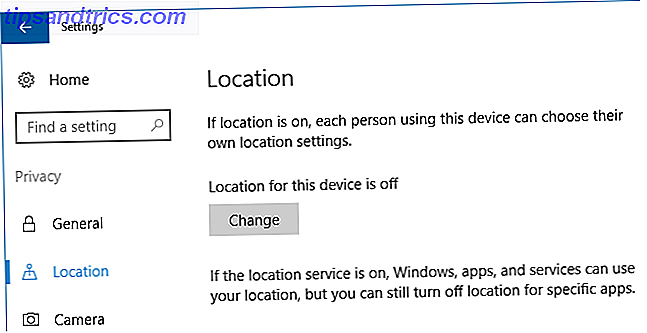 Ρυθμίσεις τοποθεσίας των Windows 10
