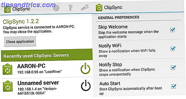 3.1 Interface utilisateur de ClipSync Android