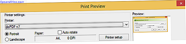 Windows 8 Print Preview