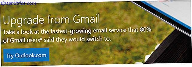 Microsoft vise à attirer les utilisateurs de Gmail avec un site de comparaison blunt upgradegmail