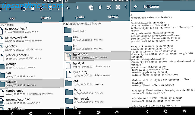 Root Explorer vous permet d'atteindre profondément dans le système de fichiers d'Android