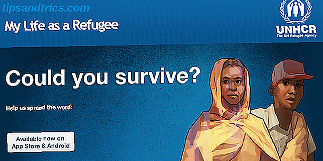 Minha vida como um aplicativo para refugiados