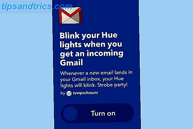 ifttt gmail clignote lumières intelligentes