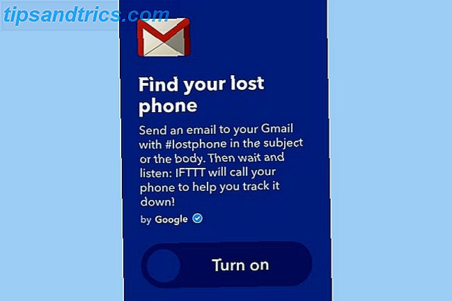 ifttt gmail encontrar telefone perdido