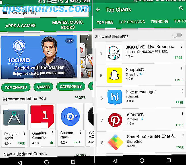 Guia de iniciantes do Android do Google Play Store