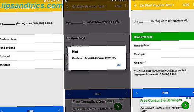 Screenshot Genie DMV Dicas de teste de prática