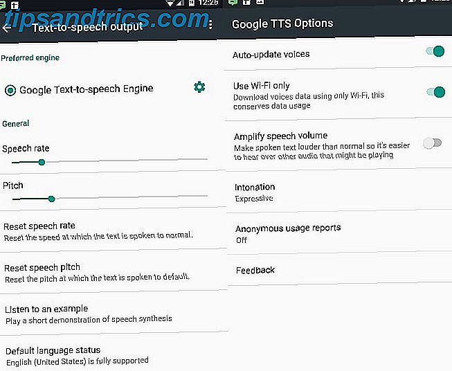 Android-tekst-til-tale-innstillinger
