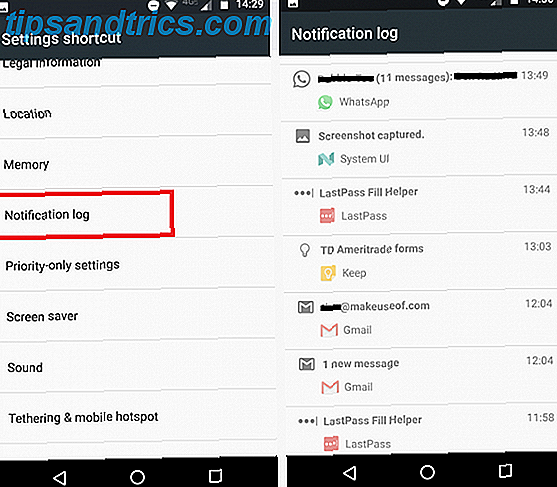 Sådan får du vist din notifikationshistorik på Android android-underretningslog 571x500