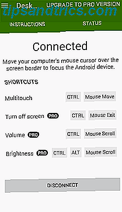 Cómo controlar su Android usando el mouse y el teclado de su computadora deskdock