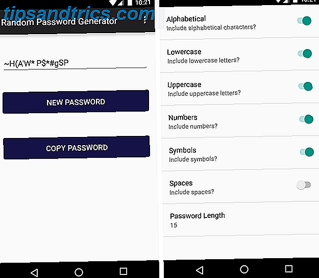 Erstellen Sie starke Passwörter mit diesen 4 erstaunlichen Android Apps