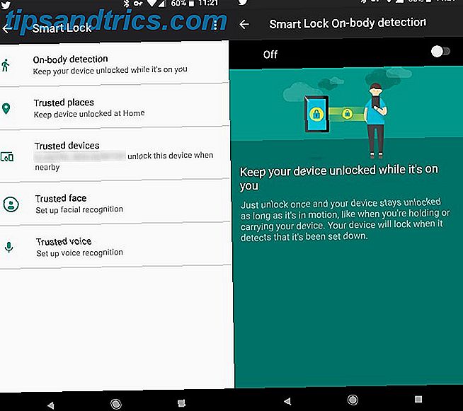Comment garder votre téléphone Android débloqué lorsque vous marchez sur Android Smart Body Lock