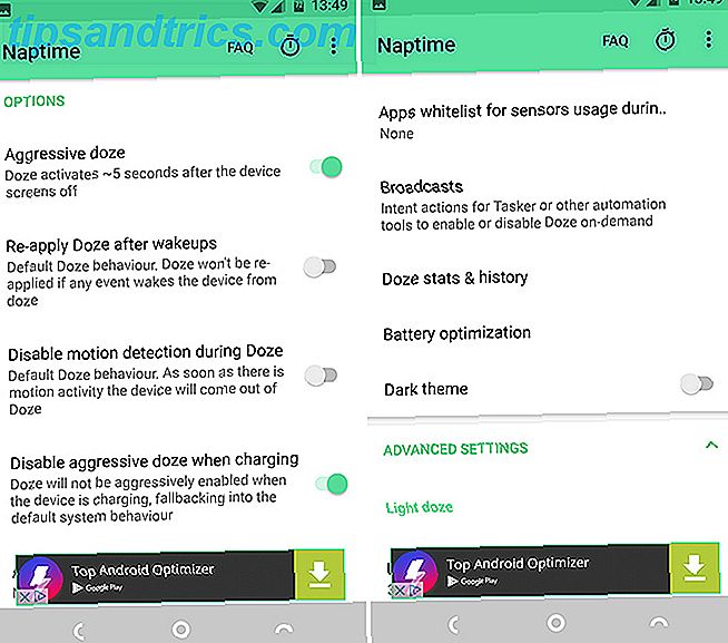options naptime batterie android