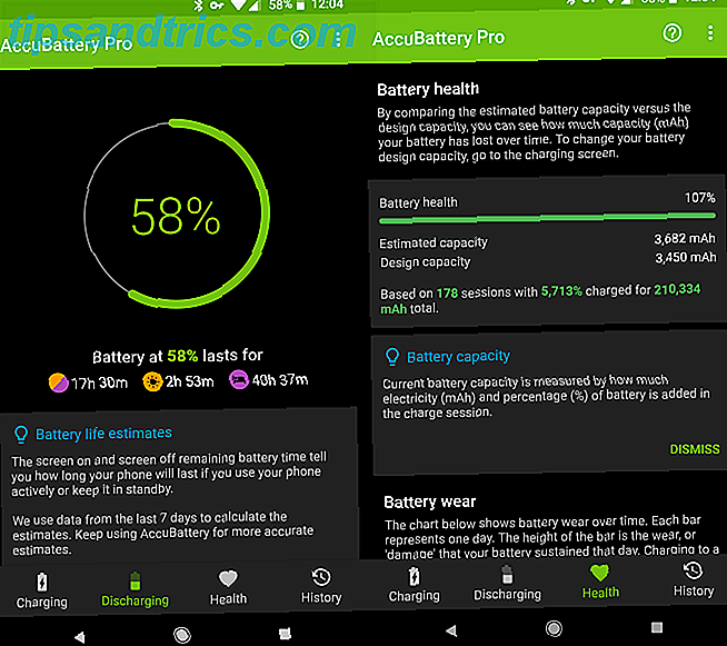 Votre batterie Android est-elle en bonne santé? Comment vérifier la santé Android Accubattery gratuit