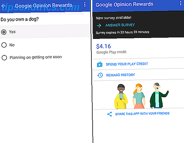 Recompensas de opinión de Google
