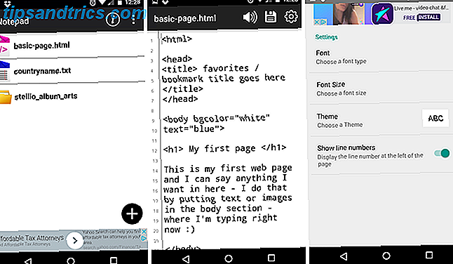 7 Distraktionsfri tekstredaktører til Android Sammenlignet: Hvilket er bedst? android tekst editor notesblok