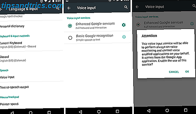 Libere sus manos con Speech-to-Text en la configuración de entrada de voz Android Android