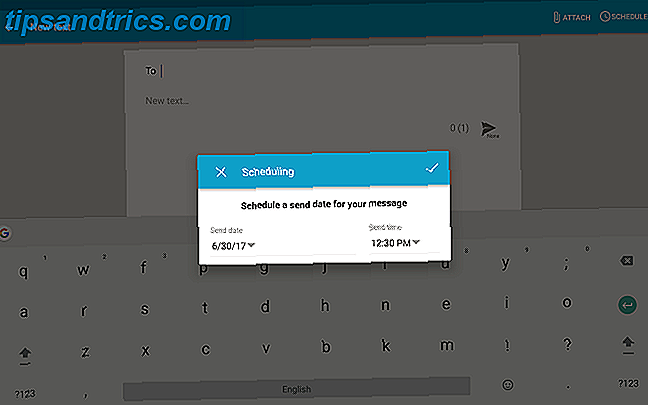 So senden und empfangen Sie SMS-Nachrichten auf einem Android-Tablet Android mysms Scheduling
