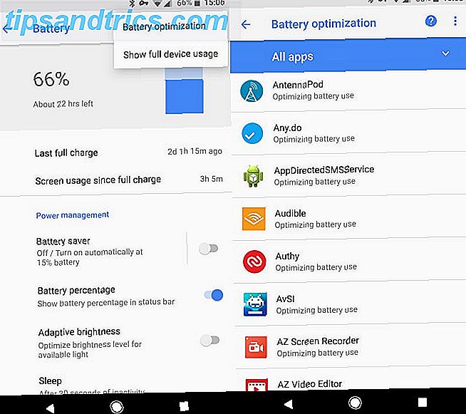 Lorsque l'optimisation de la batterie Android fait plus de mal que bon Android désactiver l'optimisation de la batterie