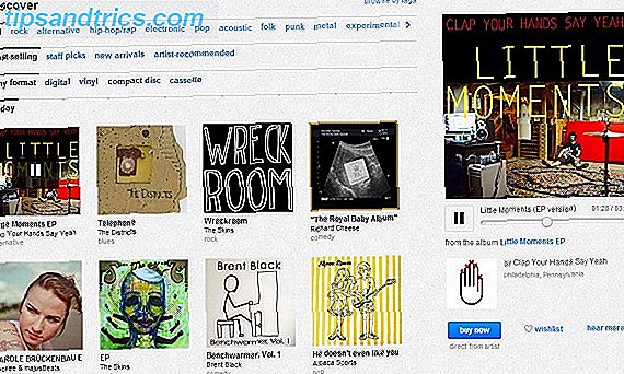 Give Your Ears A Treat: 5 Alternative Möglichkeiten, neue Musik zu entdecken Online Bandcamp Homepage