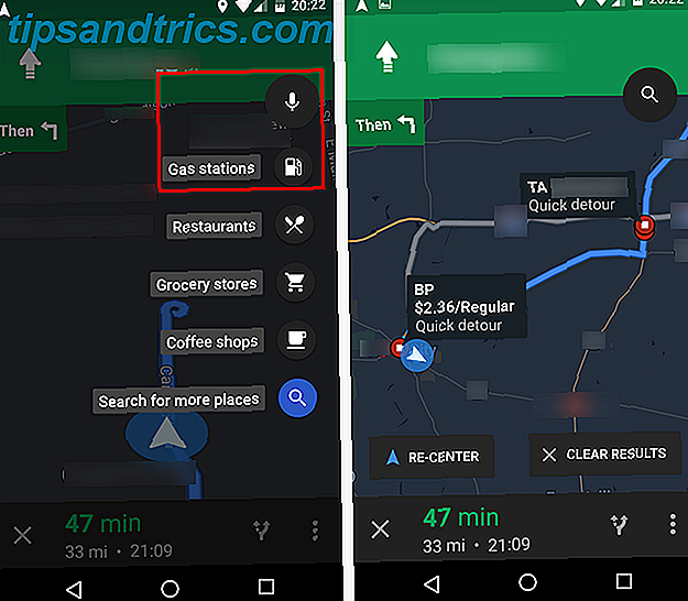 Googlekartor-Gas-priser-i-Navigation