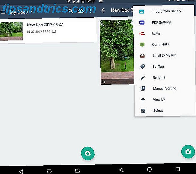 Senden Sie kostenlose Faxe von Ihrem Android Phone oder Tablet CamScanner Übersicht