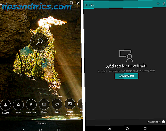 Søg alternativer Android - Bing
