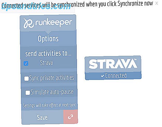 Runkeeper, Strava eller Garmin? Vælg One & Sync med resten konfigurationstjenester