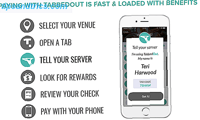 TabbedOut - aplicaciones de pago móvil Android