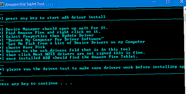 Instruções de instalação do driver ADB