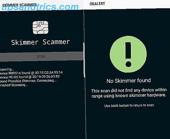 Unngå fallende offer for Card Skimmers med denne Android App Android Skimmer Scanner