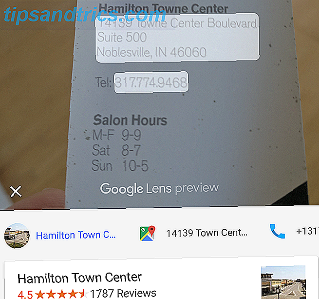 Google Lens Scan Visittkort