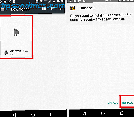 Sådan installeres Amazon Appstore på Android Installer Amazon APK 571x500